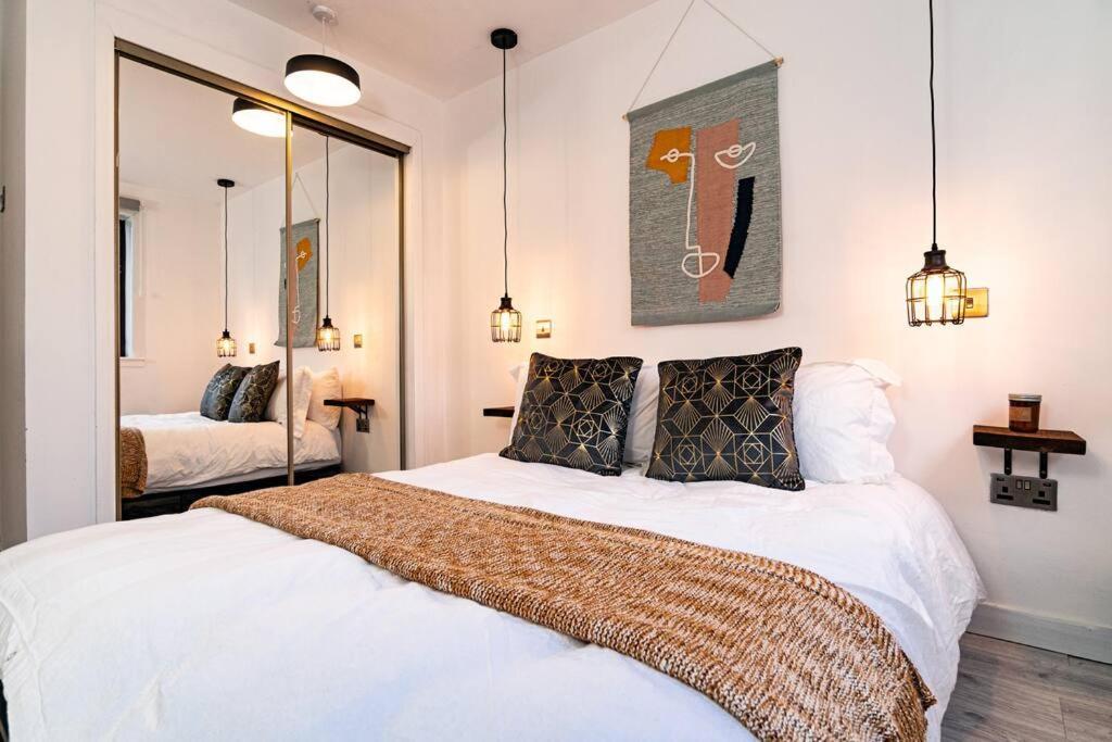 Stylish City Pad With Free Private Parking 格拉斯哥 外观 照片